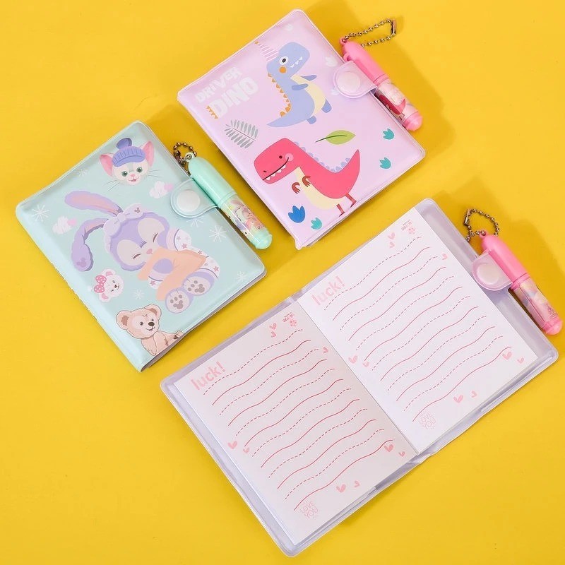 

D2044 Set Mini Note Book Notes Unicorn Free Pena Kartun Lucu Kreatif Untuk Anak Anak Buku Catatan Lucu Dengan Pulpen R8E85