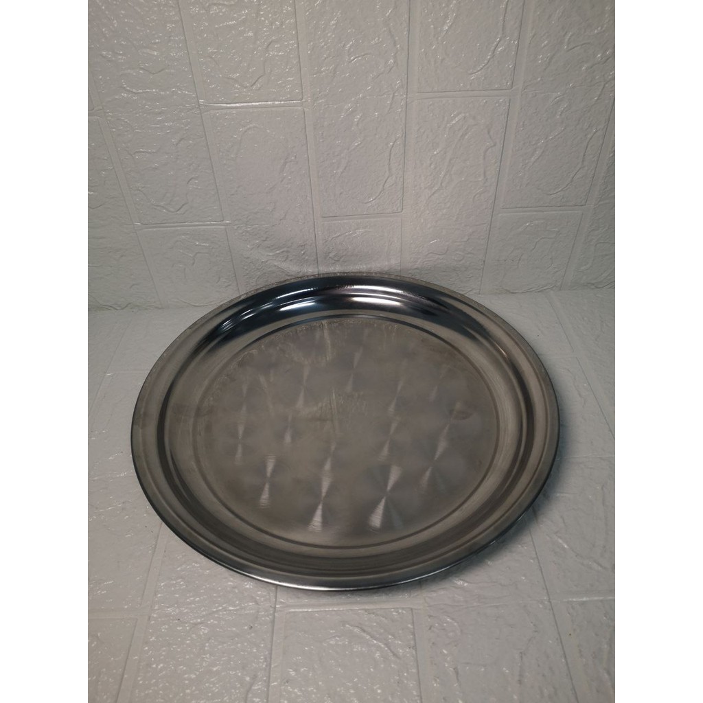 CEPER STL BULAT CALYPSO 30CM/CEPER MAKANAN/CEPER BUAH/CEPER SERBAGUNA//NAMPAN/BAKI BULAT BUNDAR STAI