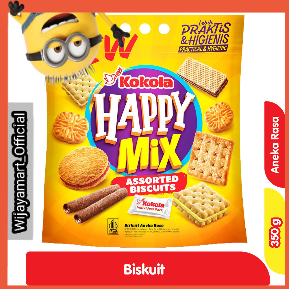 

Kokola Biskuit Happy Mix Assorted 350 g