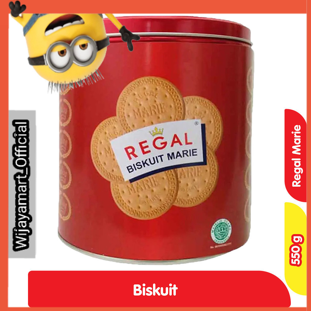 

Regal Biskuit Marie Kaleng 550 g