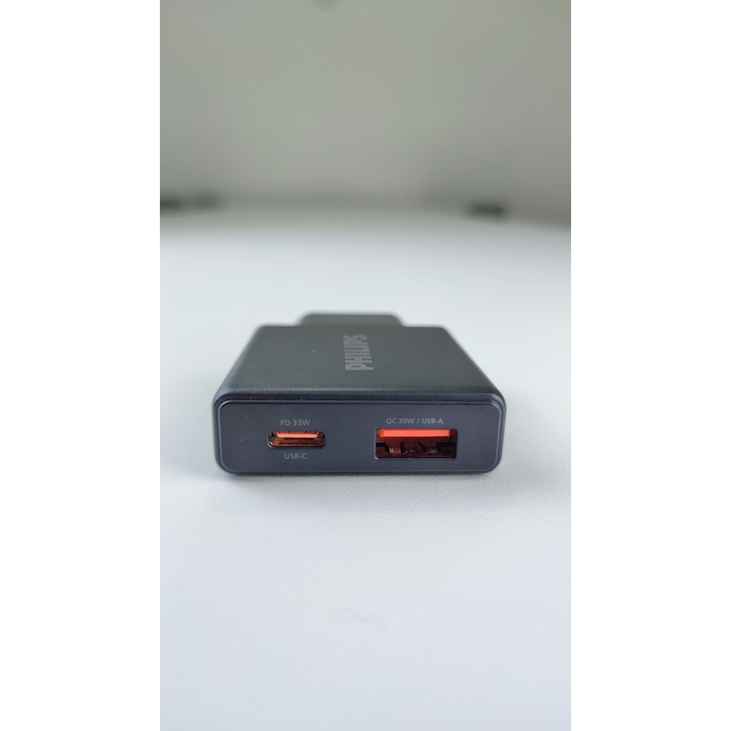 

SALE TERLARIS PHILIPS DLP4322 DUAL USB CHARGER USB-A + USB-C 33W FAST CHARGING WALL CHARGER PPS