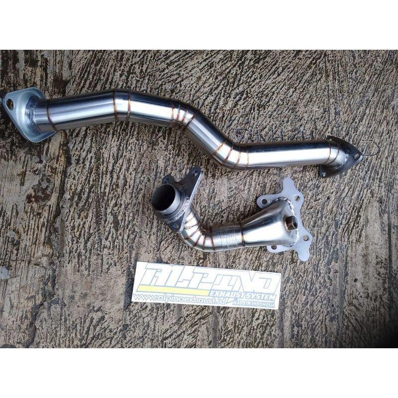 Downpipe Fronpipe New Honda Brio Alpino Exhaust
