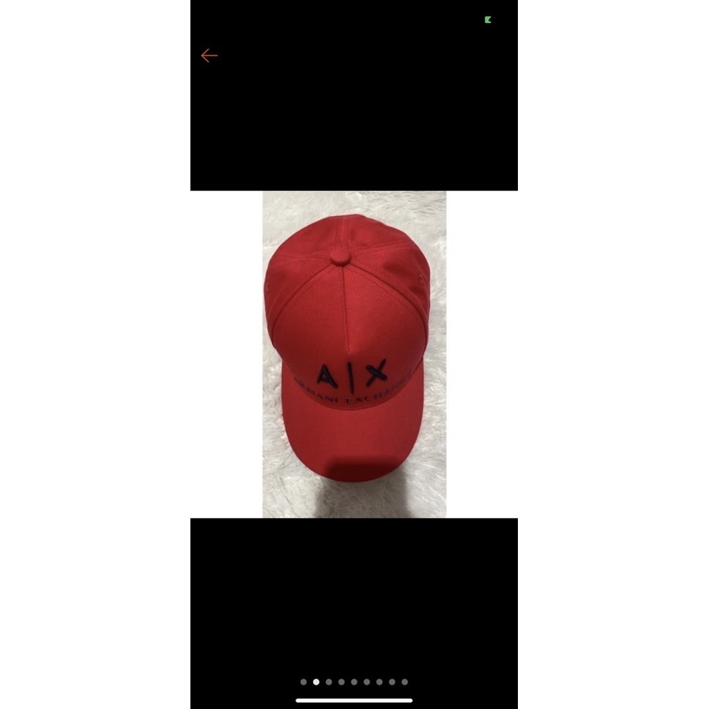 Topi Armani Exchange Red