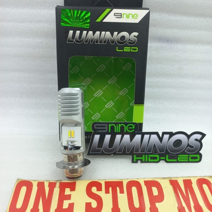 LAMPU DEPAN MOTOR BEBEK MATIC LED H6 CSP LUMINOS 2 WARNA PUTIH KUNING