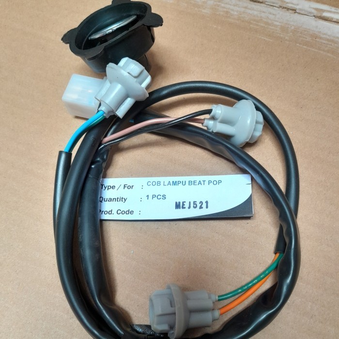 PITING LAMPU ATAU KABEL SOKET LAMPU DEPAN LAMPU SEN DEPAN BEAT POP
