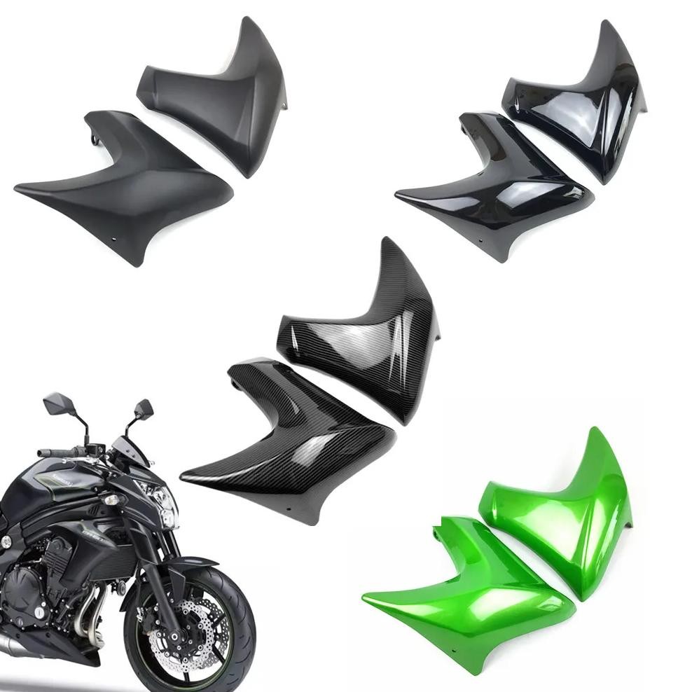 Er-6N Right Side And Left Radiator Cover Fairing For Kawasaki Er6N Er-6N Er 6N 2012 2013 2014 2015 2