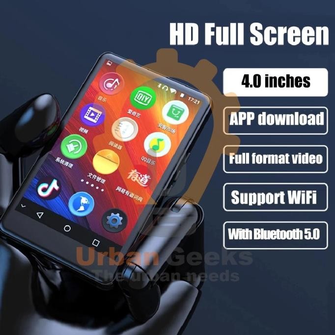 Promo Ruizu H6 Android Wifi Mp3 Player With Bluetooth 5.0 Touch Screen