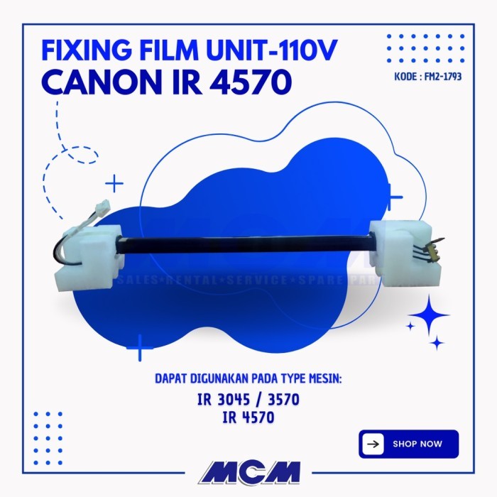 FIXING FILM UNIT / UNIT PEMANAS FOTOCOPY CANON IR 3045 3570 4570 - FM2-1793