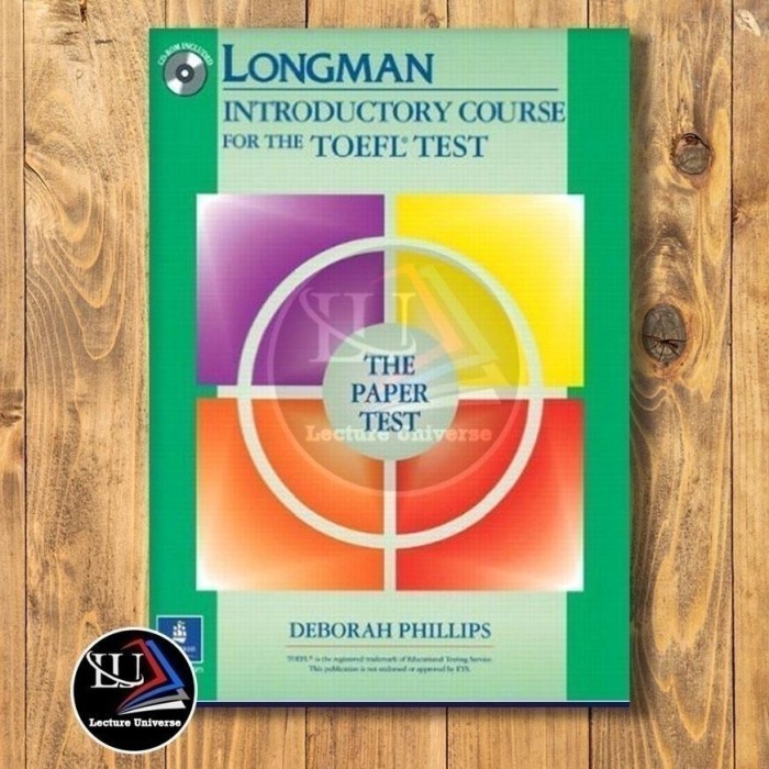 NEW Print Buku Longman Introductory Course For TOEFL