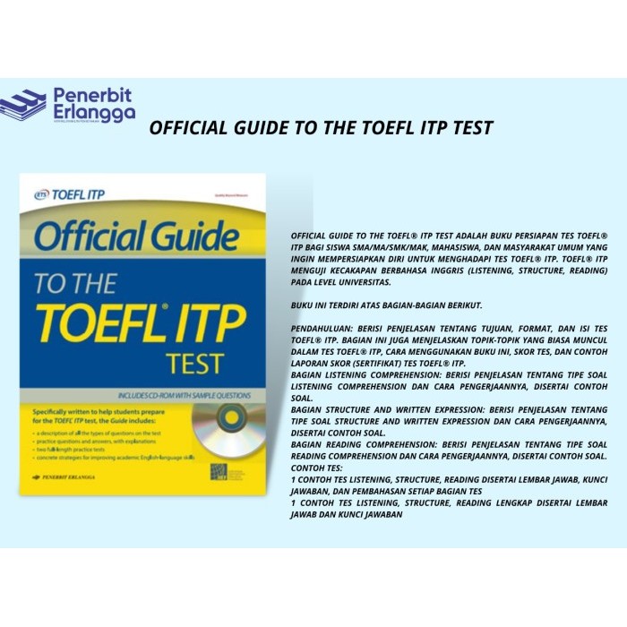 OFFICIAL GUIDE TO THE TOEFL ITP TEST REVISI