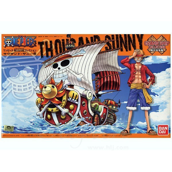 Bandai Kapal Thousand Sunny Original FIgure One Piece Figure Pokemon