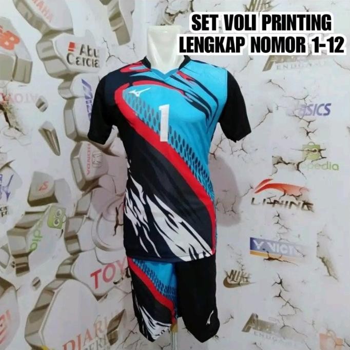 baju kaos bola voli volley mizuno - baju team - kaos team - baju