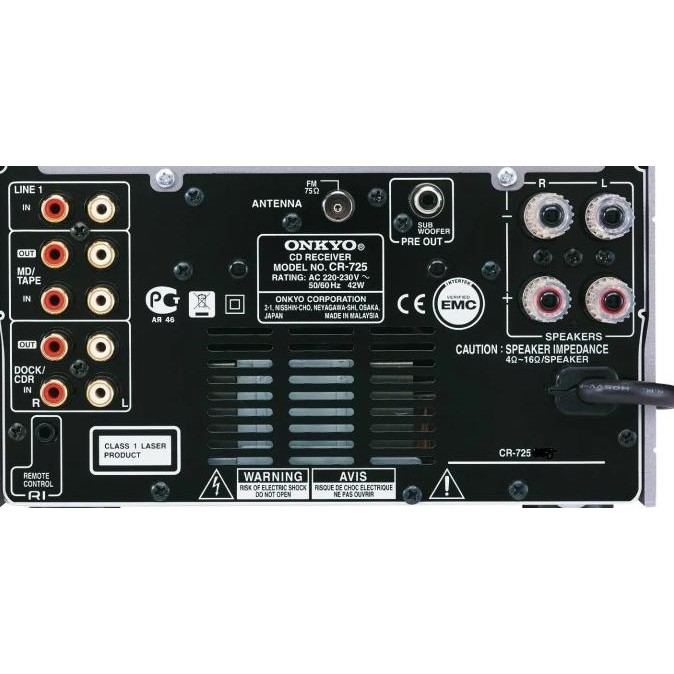Murah Onkyo Cr725 Cd Receiver Onkyo Cr 725