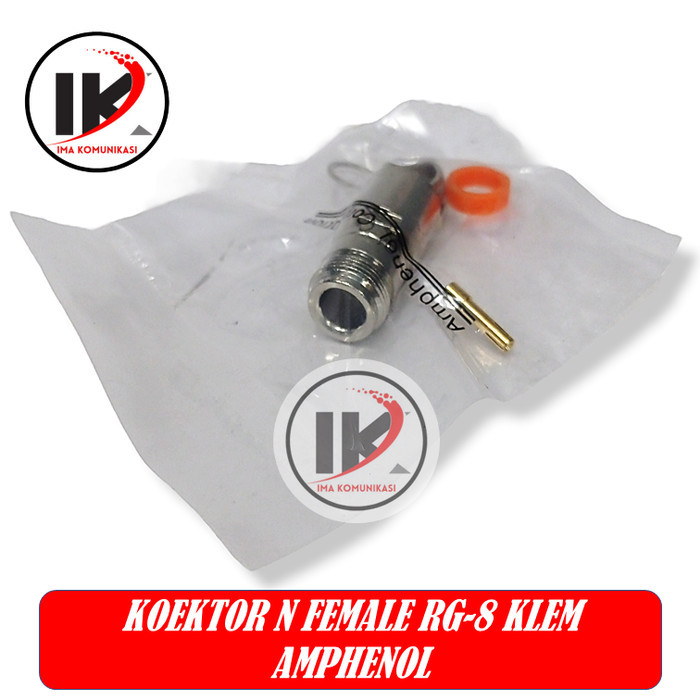 HOT SALE Konektor N Female Rg-8 Klem Amphenol