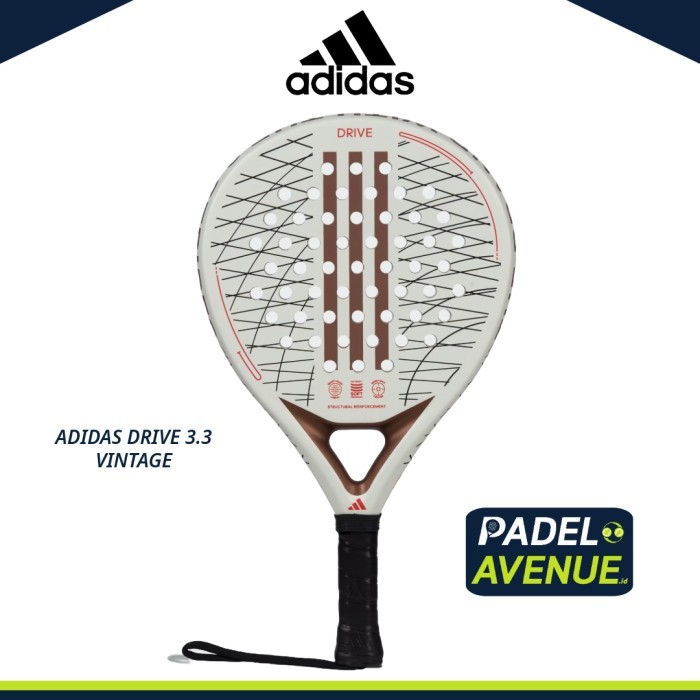 PROMO ADIDAS DRIVE 3.3 VINTAGE PADEL RACKET RAKET