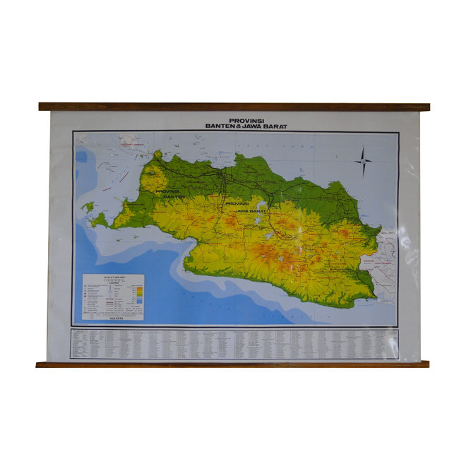 

BISA FAKTUR Peta Provinsi Jawa Barat dan Banten (Bingkai)