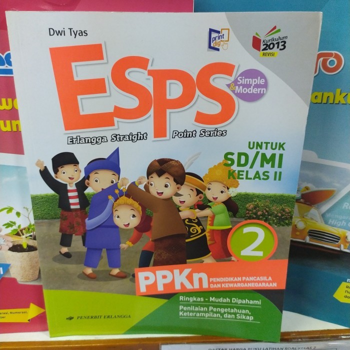 

BERKUALITAS BUKU ESPS PPKN KELAS 2 SD MI KURIKULUM 2013 ERLANGGA