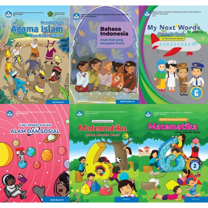 

BIG SALE BUKU KURIKULUM MERDEKA KELAS 6 SD (1 SET) BUNDLING