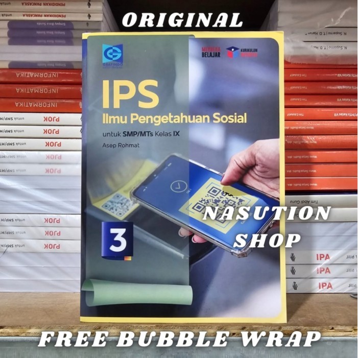 

BOOM SALE Buku IPS Kelas 1 2 3 / 7 8 9 SMP Grafindo Kurikulum Merdeka