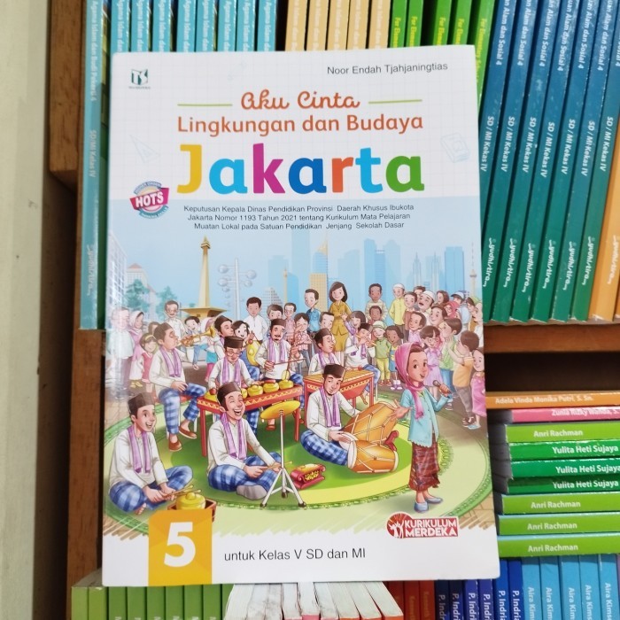 

HOT PROMO Buku PLBJ Ku Cinta Budaya Jakarta SD Kls 1 2 3 4 5 6 Kurikulum Merdeka