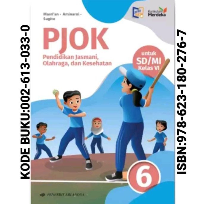 

ORIGINAL Buku PJOK Pendidikan Jasmani Olahraga dan Kesehatan Kelas 6 SD / MI Kurikulum Merdeka