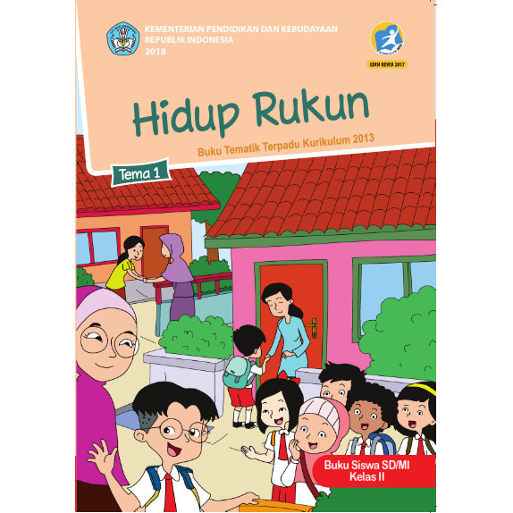 

BERKUALITAS Buku Tematik Kelas 2 Tema 1234 Kemendikbud paket 4 Buku