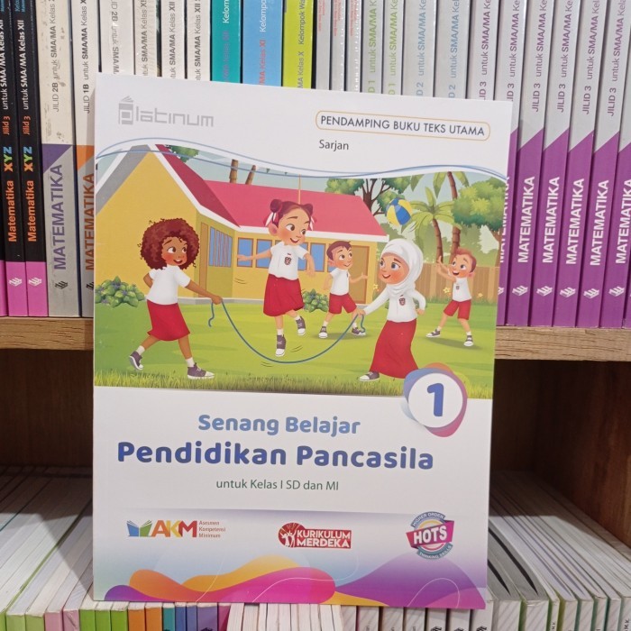 

BERKUALITAS Buku Senang Belajar Pendidikan Pancasila Kelas 1 SD Kurikulum Merdeka