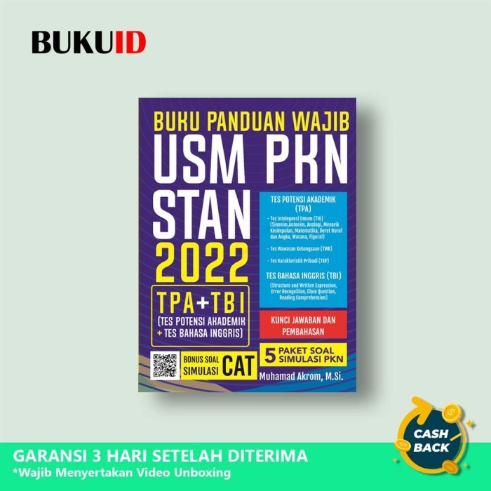 

PREMIUM Buku Panduan Wajib USM PKN STAN 2022
