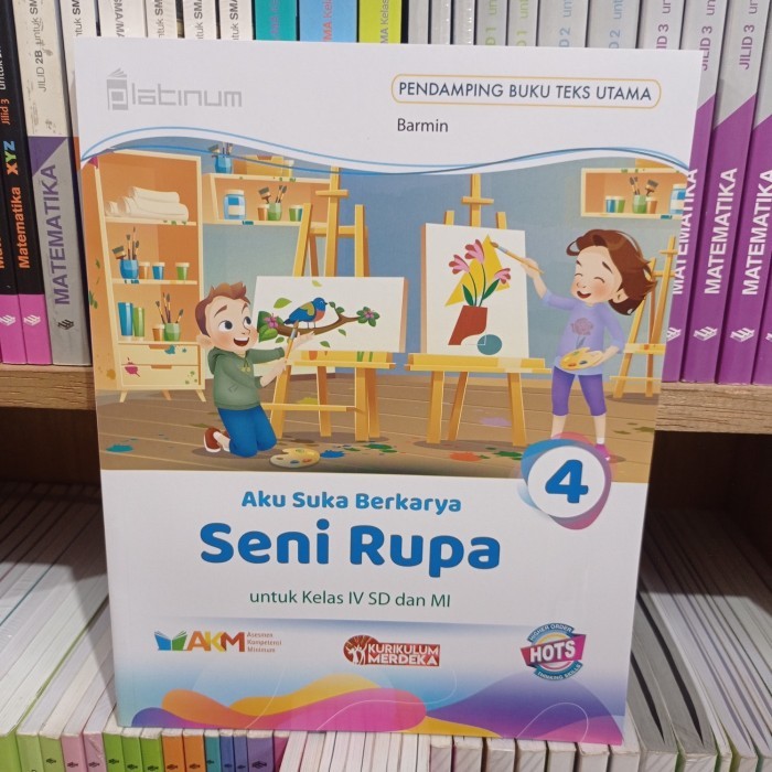 

BIG SALE Buku Aku Suka Berkarya Seni Rupa Kelas 4 SD Kurikulum Merdeka