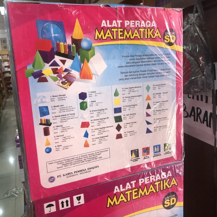 

TERPERCAYA Alat peraga matematika untuk anak SD