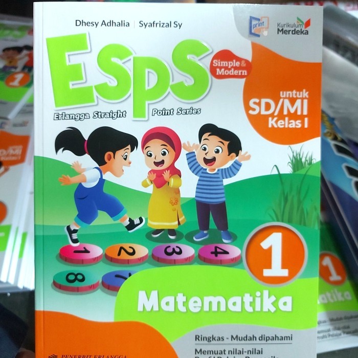 

esps matematika kelas 1 sd kurikulum merdeka erlangga