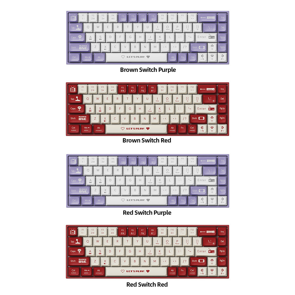 Mechanical Gaming Keyboard 68 Keys Mechanical Keyboard with