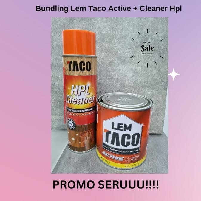Promo TACO CLEANER HPL COD