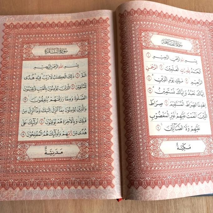 Alquran Waqaf Ibtida Mushaf Kabir Cordoba Uk Jumbo A3, Al Quran Lansia