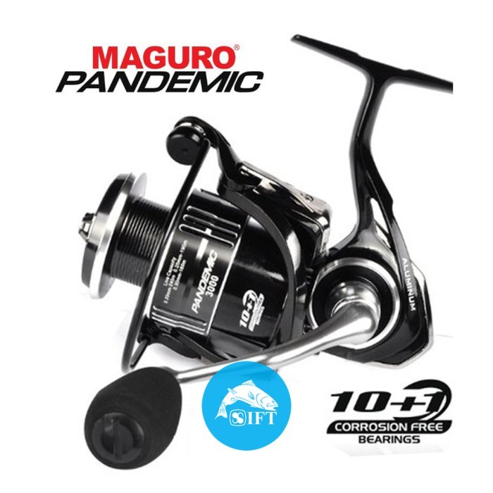 AJR99 REEL MAGURO PANDEMIC 1000 2000 2500 3000 4000 5000 SPINNING PH