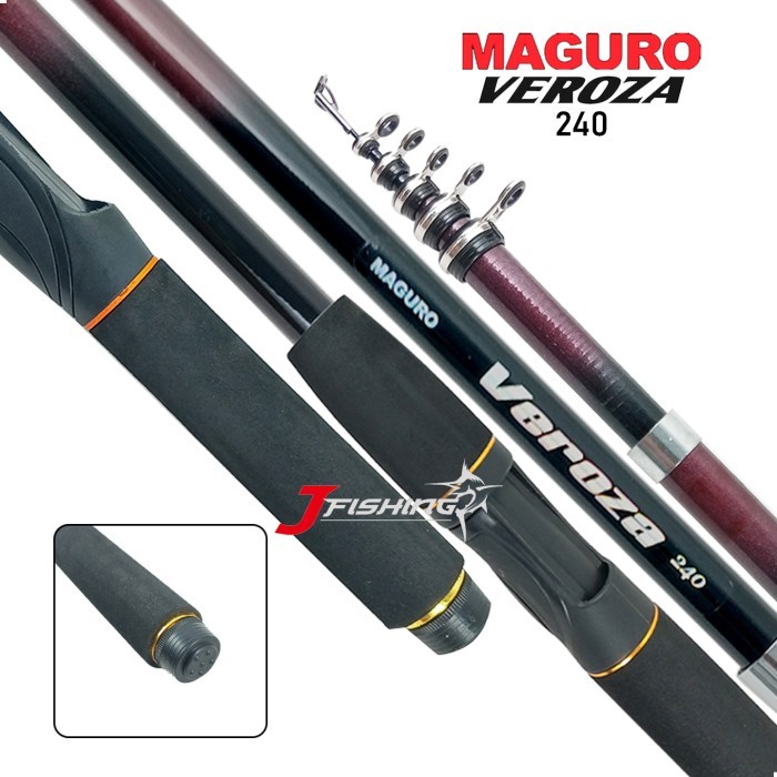 AJR99 JORAN MAGURO VEROZA 150 S/D 270 CARBON UDANG TELESKOPIK J FISHING STORE