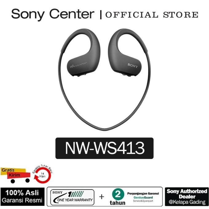 Grosir Walkman Sony Tipe Nw-Ws413 Waterproof Sports