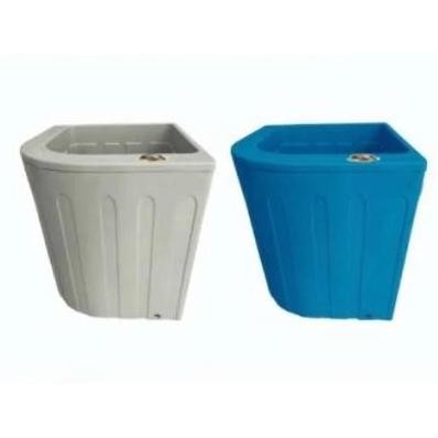 Koala Bak Fiber PVC Sudut + Cover Bak Kamar Mandi Bak WC
