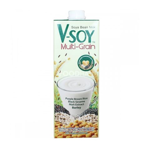 

V-Soy Ml Grain Soya Bean Milk 1000Ml/Pcs