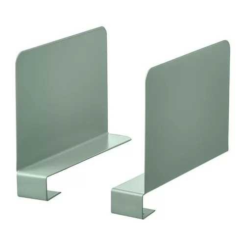 

Penahan Buku Penyangga Buku Organiser Baja 2pcs Uk 10x3cm WMO IK9006