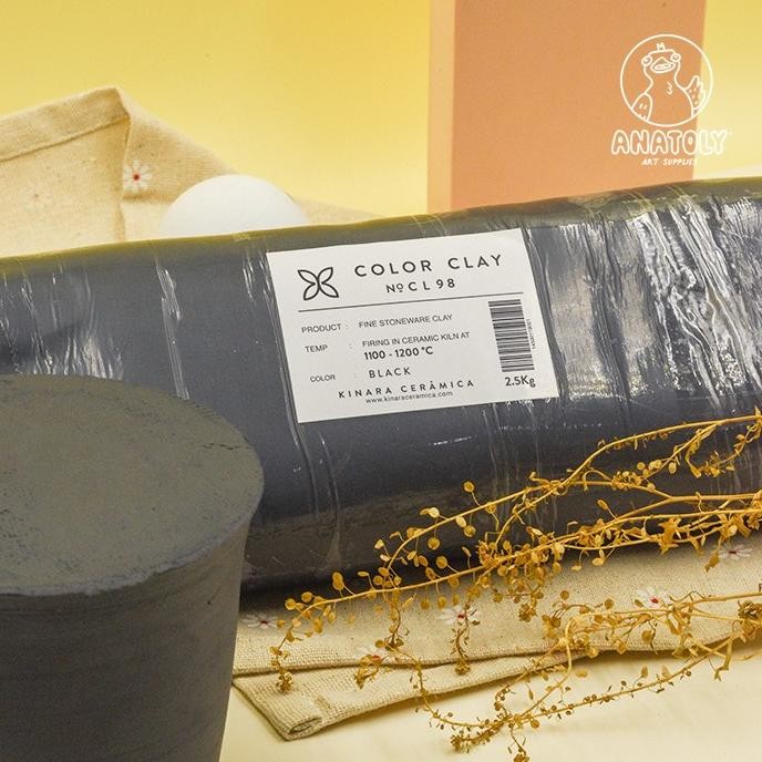 

Promo Black Clay - Pottery / Ceramic Clay Type Cl98 Net 2.5Kg