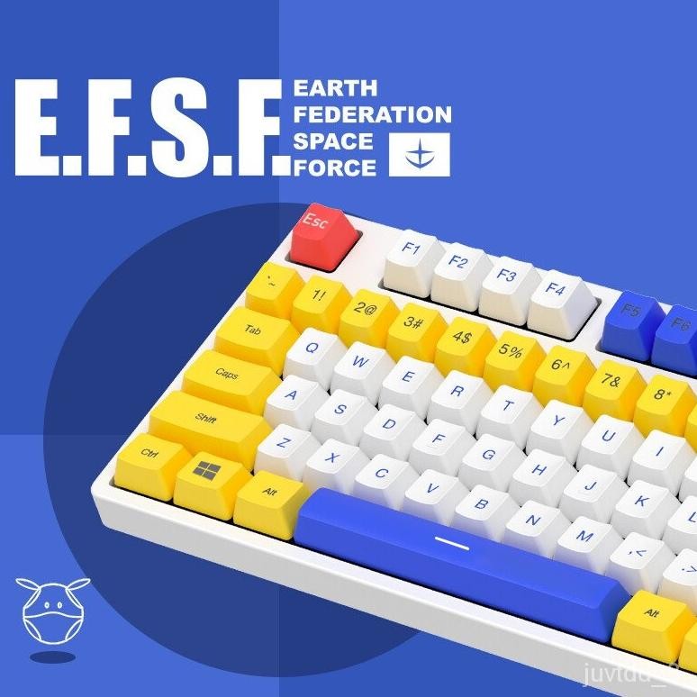 SPECIAL Bonkyo Keyboard 87 key gaming keyboard anime mouse keyboard mouse pad set kabel mouse keyboa