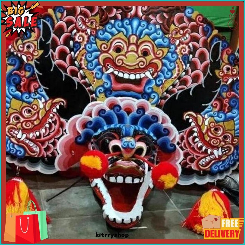 

Bisa Cod Cuci Gudang Barongan Rampak Telon Jamang Cat Air Brush Bonus Kemul Panjang Dan Pentul Tinggal Pakai Ukuran Anak Promo Barongan Plipit Romo Mainan Anak Barongan Anak Sd Brongan Plipit Premium / Barongan Spon Caplok Kain Panjang / Barongan Ponorogo