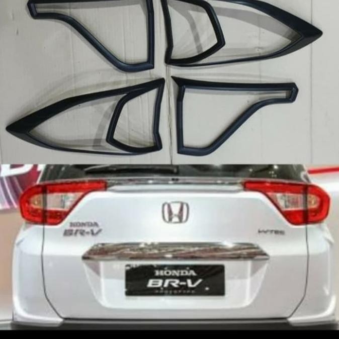 GARNIS LIS LAMPU BELAKANG HONDA BRV HITAM DOFF