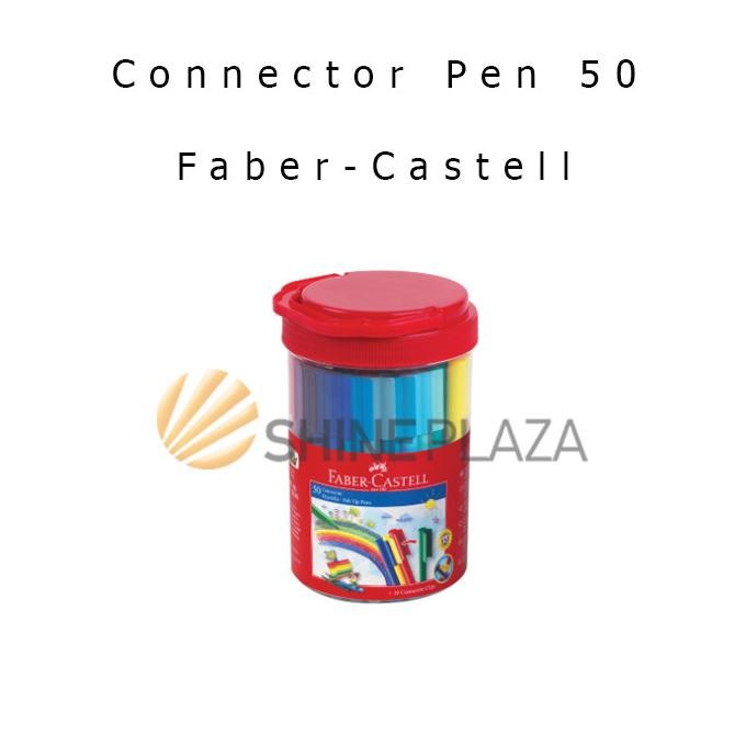 

Sale Connector Pen Marker 50 Colors Faber-Castell - Spidol Warna Set Isi 50