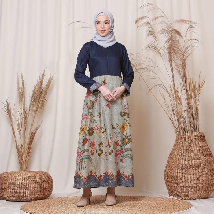 NK BATIK GAMIS SYARI PITALITA JUMBO MAXY DRESS BIG SIZE
