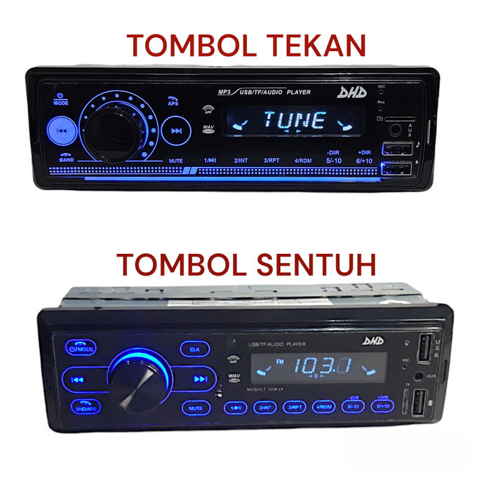 Head Unit Single Din MP3 DHD