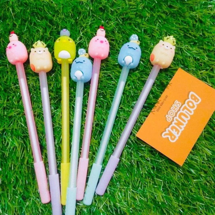 

Super Murah! PULPEN PEN GEL SUMIKKO GURASHI SUMIKO LINE CREATOR SOUVENIR Baru