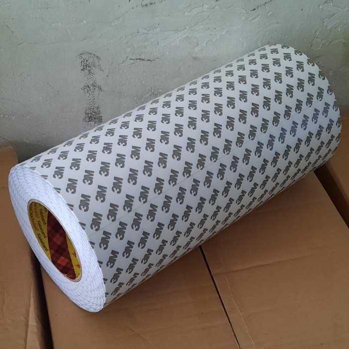 

Dobel tape side 3M 9075i lebar 30cm/300mm x 50 meter double tape tissu