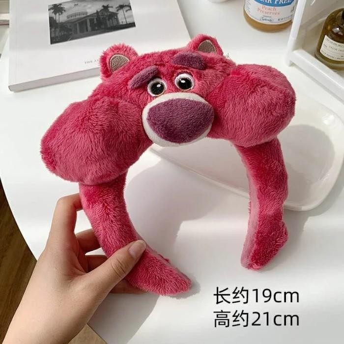Bando Headband Lotso Hamm Babi Toy Story Karakter Disney.